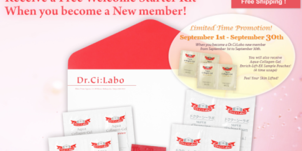 FREE Dr.Ci:Labo Skincare Sample Kit (Back Again!)