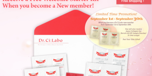 FREE Dr.Ci:Labo Skincare Sample Kit