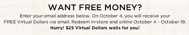 The Limited: $25 off $50 Virtual Dollars Coupon (Facebook)