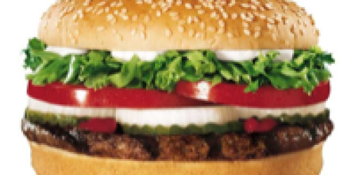 Burger King: Buy 1 Whopper, Get 1 Free (Facebook)