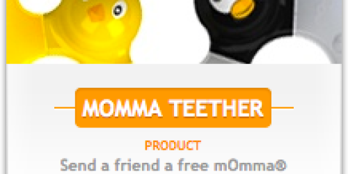 FREE mOmma Teether – 1st 3,000 (Facebook)