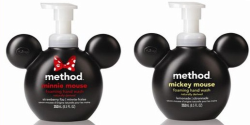 Target: Method Mickey or Minnie Foaming Hand Pump Soap Only $0.74 (After Coupon Stack)