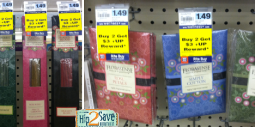 Rite Aid: Free Incense Sticks and Fragranced Sachels (No Coupons Needed!)