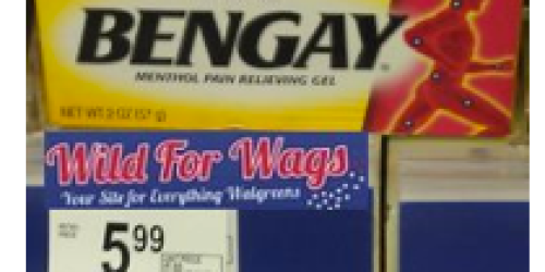 Walgreens: Bengay Vanishing Scent Pain Relieving Gel Only $0.99 (Regularly $5.99!)