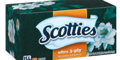 $1/2 Scotties Tissues Coupon (1st 30,000!) = Only $0.50 Each at Walmart & Dollar Tree