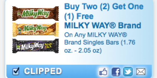 Rare Buy 2 Get 1 FREE Milky Way Bars Coupon (+ Sweet Deal at CVS This Week!)