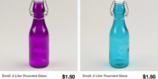 Totsy: *HOT* Circle Glass Food Storage Sale (Colorful Glass Bottles Only $1.50 Shipped!)