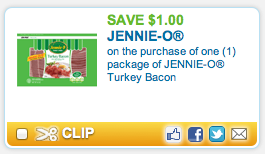*HOT* $1/1 Jennie-O Turkey Bacon Coupon = FREE Turkey Bacon at Dollar Tree