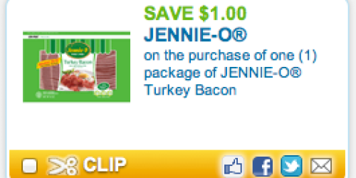 *HOT* $1/1 Jennie-O Turkey Bacon Coupon = FREE Turkey Bacon at Dollar Tree
