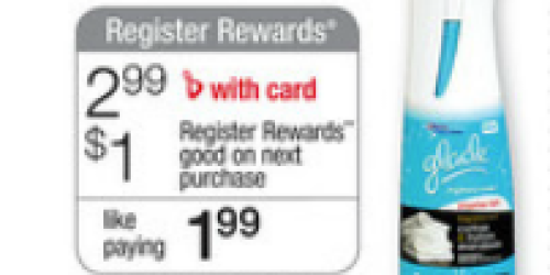 Walgreens: Moneymaker on Glade Expressions Starter Kits with Bonus Register Reward