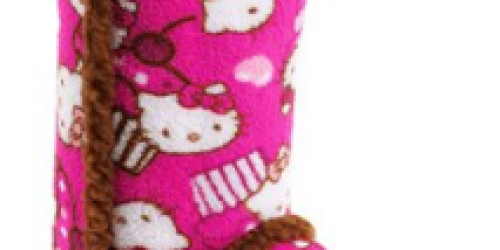Hello Kitty Boot Slippers Only $8.79 Shipped