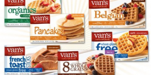 Super High Value $2/1 Van’s Product Coupon = Frozen Waffles Only $0.33 at Target