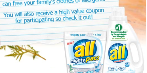 High Value $3/2 all Laundry Detergent Products Coupon (Facebook) = Only $3.38 Each at Walmart
