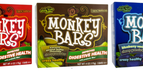 New $1/1 Monkey Bars Granola Bars Coupon