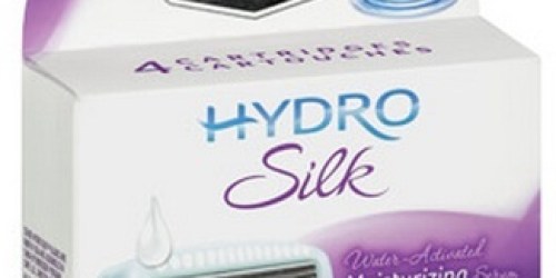 High Value $6/1 Schick Hydro Silk Refill Coupon (Facebook)
