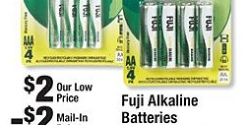 BigLots!: Free Fuji Alkaline Batteries (Starts 10/14)