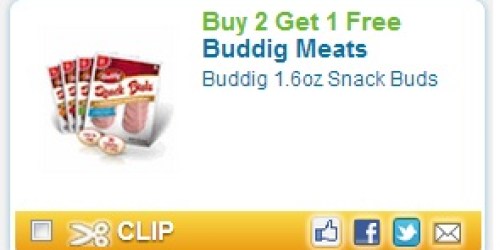 New Buy 2 Get 1 Free Buddig Meats Coupon