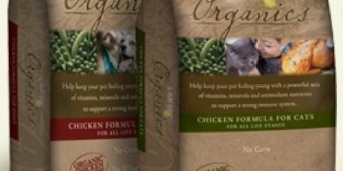 By Nature Pet Foods Rebate Offer = FREE 3-4 lb. Bag of Organic Dry Dog or Dry Cat Food