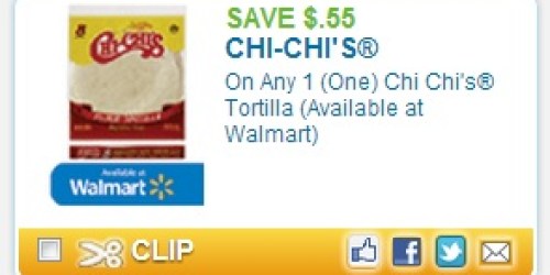 Rare $0.55/1 Chi Chi’s Tortillas Coupon = Only $0.19 at ShopRite