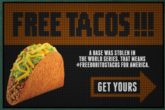 Taco Bell: Free Doritos Locos Tacos From 2PM-6PM (Today, 10/30 Only)