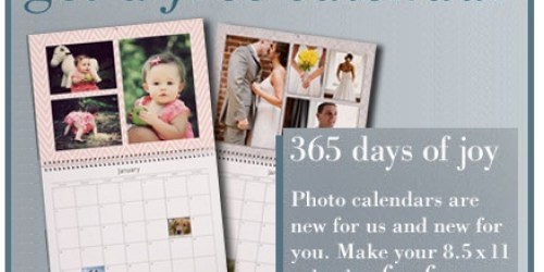 My Publisher: FREE Photo Calendar ($21.99 Value!) – Just Pay $5.99 for Shipping (New Customers)