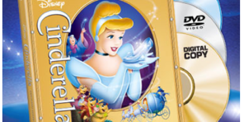 $5 Off Cinderella Diamond Edition 3-Disc Blu-ray Combo Pack Coupon (+ Lots of Store Deals!)