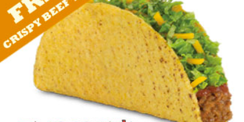 Taco John’s: FREE Crispy Beef Taco With ANY Purchase (Through 10/4)