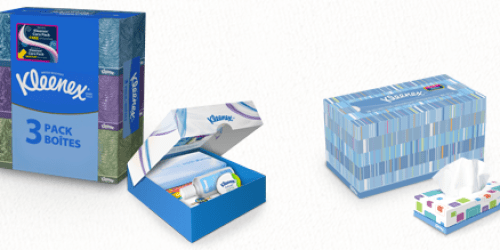 Buy Specially Marked Kleenex Products = FREE Share Packs or Care Packs Filled with Goodies