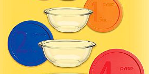 Kmart: Pyrex 8 Piece Glass Bowl Storage Set With Covers Only $13.49 + Free Store Pickup