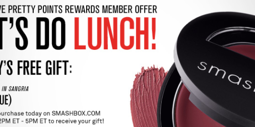 Smashbox Cosmetics: FREE Lip Tech ($24 Value!) with ANY Purchase + 3 Free Samples
