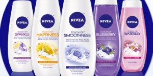 FREE Nivea Touch of Smooth Body Wash Sample