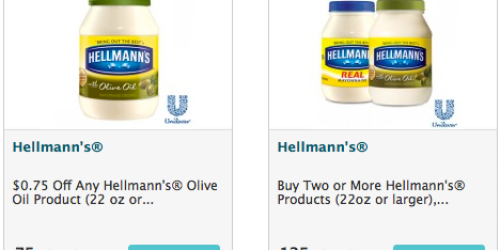 Recyclebank: High Value $2/2 Hellmann’s or Best Foods Products Coupon Only 125 Points