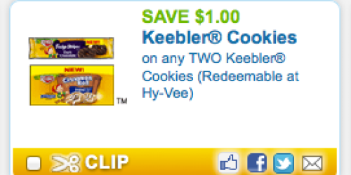 $1/2 Keebler Cookies Coupon (New Link!) = Only $1 Per Box at Walgreens