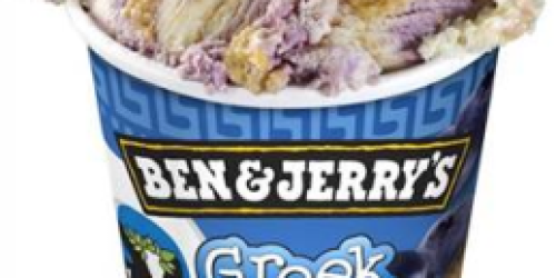 Coupons.com: Rare $1/2 Ben & Jerry’s Greek Frozen Yogurt Coupon