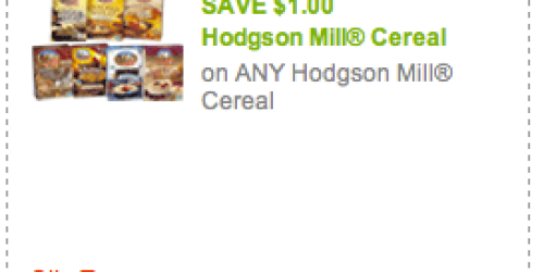 Very Rare $1/1 Hodgson Mill Cereal Coupon
