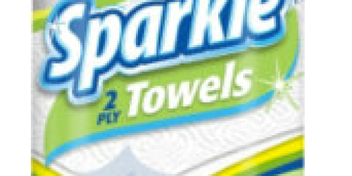 Staples.com: 30 Sparkle Paper Towel BIG Rolls Only $19.99 + Free Site to Store Shipping