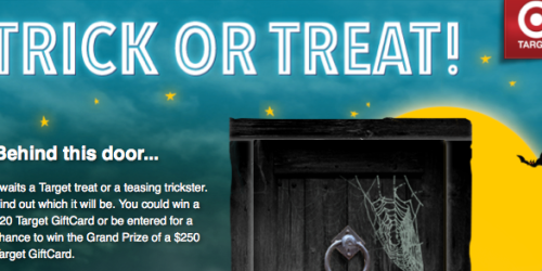 Target Trick or Treat Game & Sweeps: Enter to Win $20 Target Gift Card (1,500 Winners!)