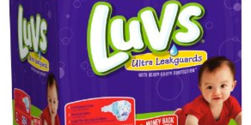 Amazon: 264 Luvs Ultra Leakguards Size 1 Diapers Only $26.99 Shipped (ONLY 10¢ Each!)