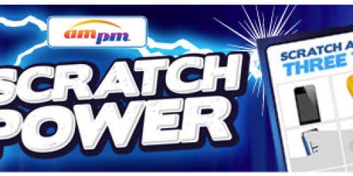 ampm Scratch Power Instant Win Game: Win Apple Gift Cards, Food, Drinks + More (Select States Only)