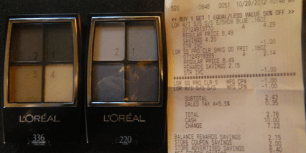 Walgreens: L’Oreal Eye & Face Cosmetics Possibly Only $1.22 Each (Regularly $8.49!)