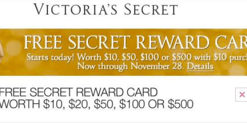 Victoria’s Secret: VS Fantasies Gift Set $15 (Reg. $28!) + Secret Reward Card (In-Store Only)