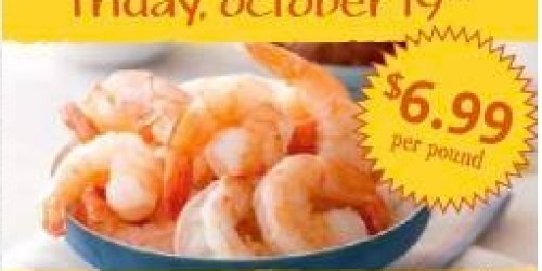 Whole Foods: Shrimp Sale Tomorrow (10/19)