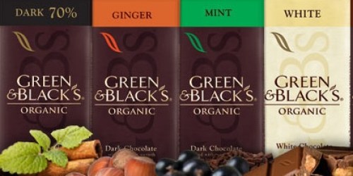 $1/1 Green & Black’s Organic Chocolate Coupon