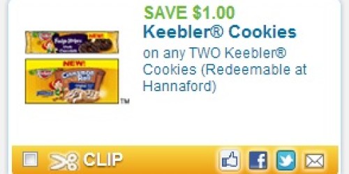 $1/2 Keebler Cookies Coupon (New Link!) = Cheap Cookies at CVS and Walgreens