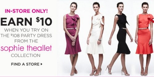 The Limited: Earn $10 When You Try on a $108 Sophie Theallet Party Dress