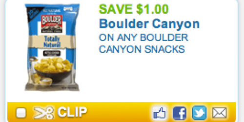 Rare $1/1 Boulder Canyon Snacks Coupon (+ Kroger Deal Scenario)