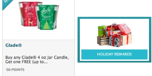 Recyclebank: New Buy 1 Get 1 Free Glade Candle Coupon = Only $0.50 Each at CVS (Starting 11/4)