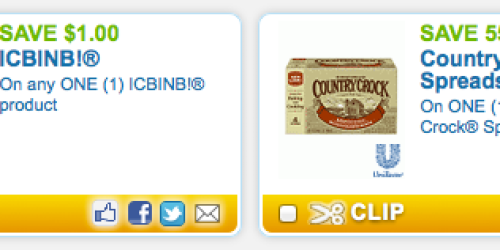 New Country Crock & ICBINB Product Coupons (Plus, Awesome Country Crock Publix Sale!)