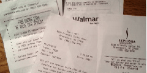 Hip2Save This Holiday: Be Sure to Check Your Receipts for Coupons, Contest Entries, & More