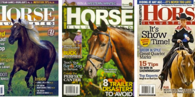 Horse Illustrated Magazine Subscription Only $4.29 (Great Gift for Horse Owners/Lovers!)